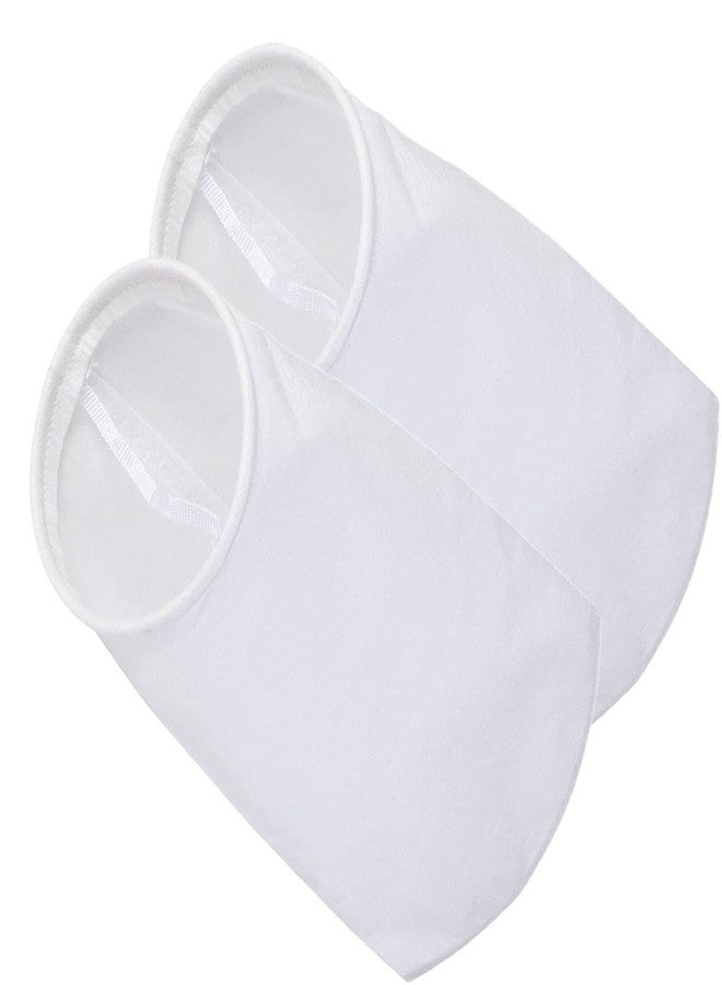 Honritone 7 Inch Ring Filter Sock 1 Micron - by 17 Inch Long - 2 Pack - Felt Filter Bags for Industrial, Aquarium Sump, Pond, Reef Tank, Chemicals (1 Micron - 7 Inch Steel Ring) - Image 1